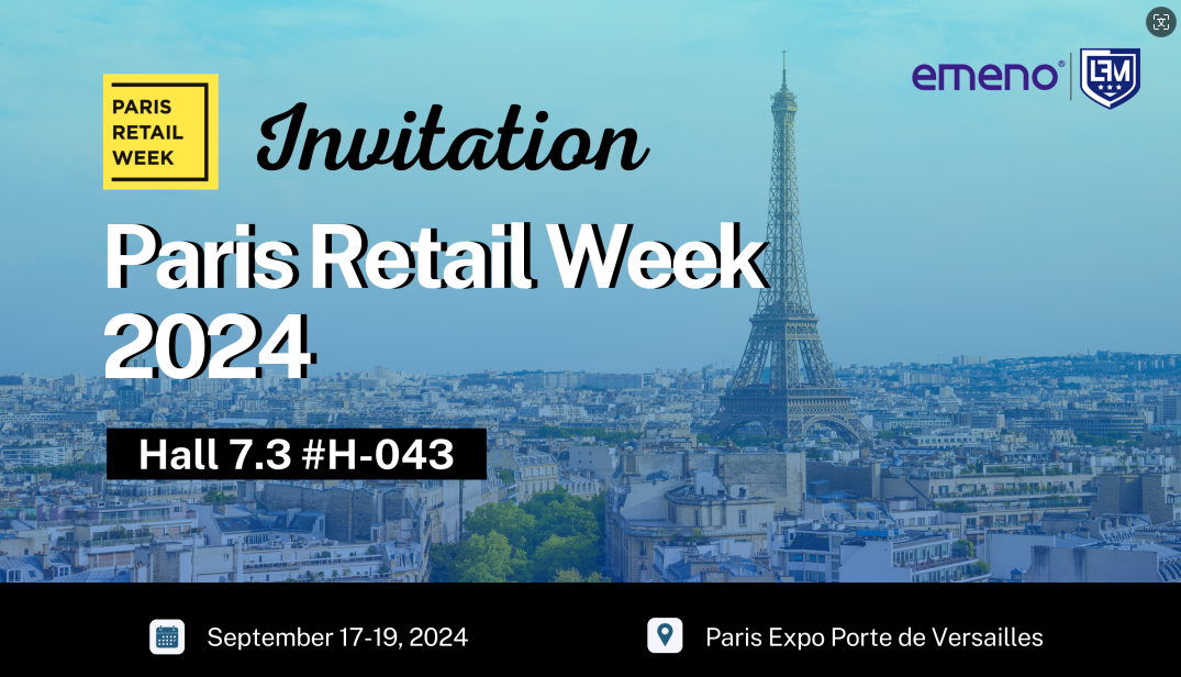 Estaremos presentes na exposição Paris Retail Week 2024